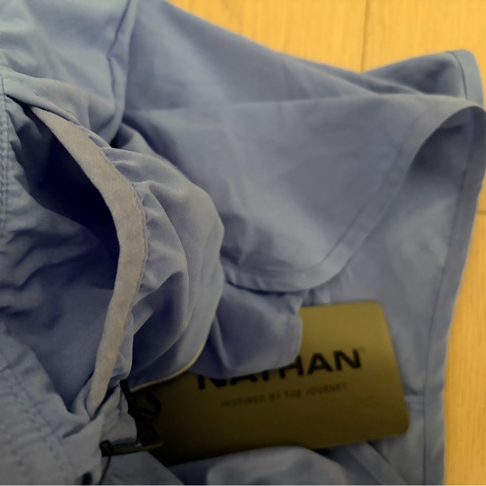 NWT Nathan Women's Running Shorts — Periwinkle - Picture 10 of 10